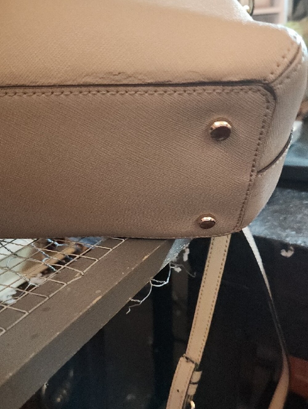 kate spade Gray dome satchel - Picture 5 of 5